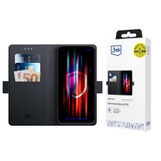 3mk Wallet Dėklas Samsung Galaxy A35 5G - Juodas