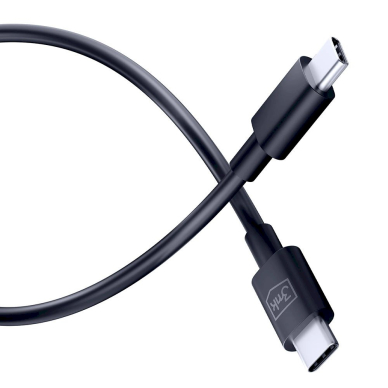 3mk Hyper Kabelis USB-C / USB-C 100W 1.2m - Juodas 4