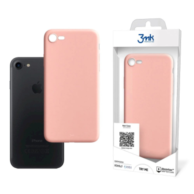 3mk Matt Dėklas iPhone 7 / 8 / SE 2020 / SE 2022 - Rožinis