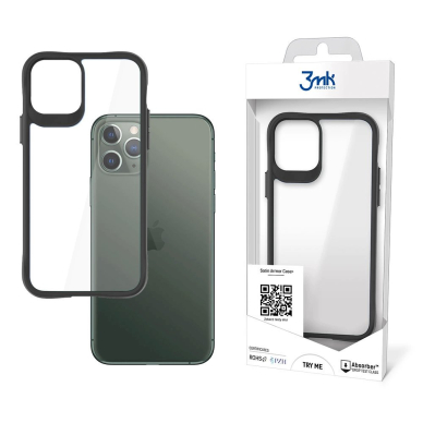 3mk Satin Armor Case+ Dėklas iPhone 11 Pro Max - Permatomas