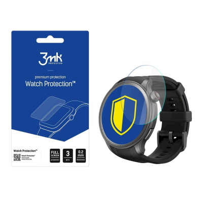 3mk Watch Protection™ hybrid glass v. FlexibleGlass Lite Amazfit Balance