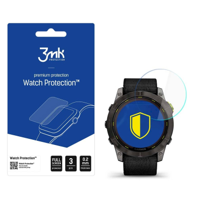 3mk Watch Protection™ v. FlexibleGlass lankstus apsauginis stiklas Garmin Enduro 2 51 mm