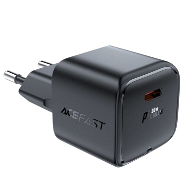 Acefast A77 Mini PD 30W GaN USB-C wall Įkroviklis  - Juodas 3