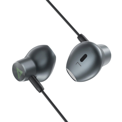 Acefast L1 in-ear ausinės 1.2 m Lightning connector - Juodas 2