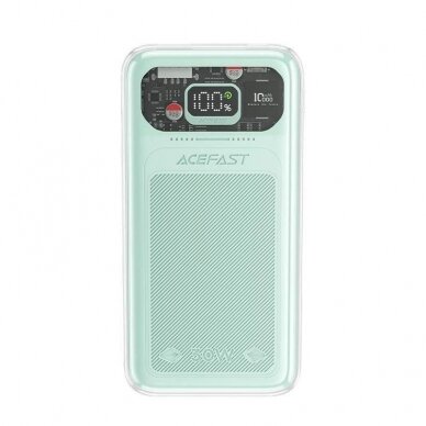 Acefast powerbank 10000mAh Sparkling Series fast charging 30W green (M1)