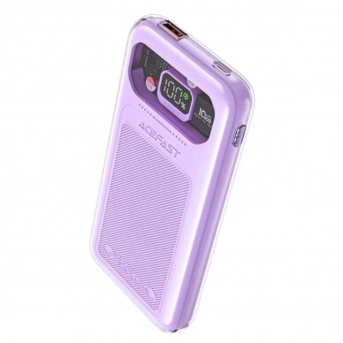 Acefast powerbank 10000mAh Sparkling Series fast charging 30W purple (M1) 1