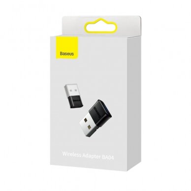 Adapteris Baseus BA04 mini Bluetooth 5.0 USB Juodas (ZJBA000001) 4