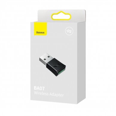 Adapteris Baseus BA07 bluetooth USB adapter - Juodas 4