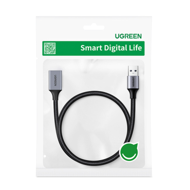 Adapteris Ugreen extension cord USB (male) - USB (female) 3.0 5Gb/s 2m Pilkas (US115) 4