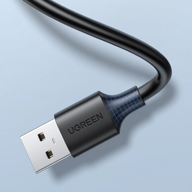 Adapteris Ugreen extension USB 2.0 0.5m Juodas (US103) 2