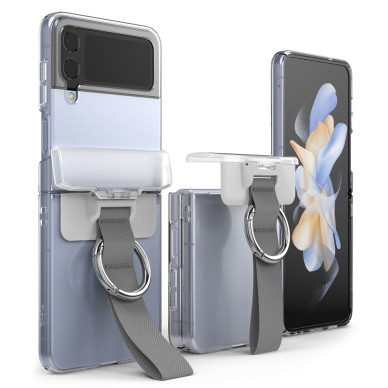 Akcija! Apsauga Ringke Hinge Protector Samsung Galaxy Z Flip 4 / Flip 3 Pilkas (HG666195RS)  1