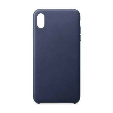 Akcija! Dėklas ECO Leather iPhone 12 Pro Max Mėlynas