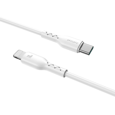 Akcija! Joyroom Flash-Charge Series SA26-CL3 USB-C / Lightning cable 30W 1m - white  3