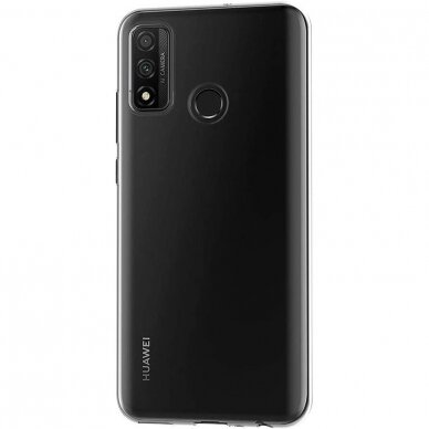 Akcija! huawei p smart 2020 dėklas high clear 0,5 mm silikonas skaidrus 3