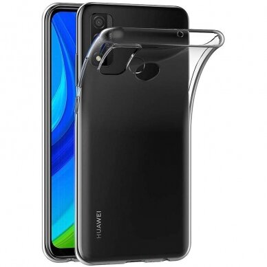 Akcija! huawei p smart 2020 dėklas high clear 0,5 mm silikonas skaidrus