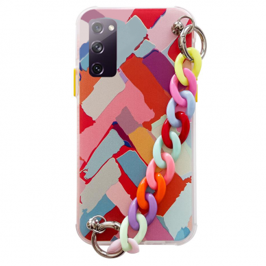 Akcija! Samsung galaxy A32 5G dėklas Color Chain Design 3