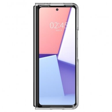 Akcija! Samsung galaxy Z Fold 3 Dėklas Spigen ULTRA HYBRID Skaidrus 11