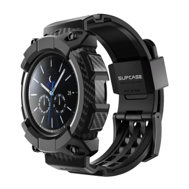 AKCIJA! SUPCASE UNICORN BEETLE PRO GALAXY WATCH 4 CLASSIC 46 MM juoda