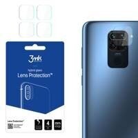 Akcija! Apsauginis stikliukas kamerai 3MK Xiaomi Redmi Note 9 4G 4vnt.