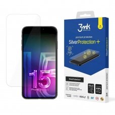 Apple iPhone 15 - 3mk plėvelė SilverProtection+