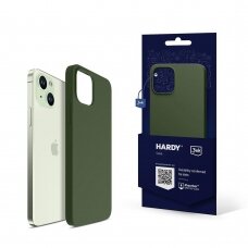 Apple iPhone 15 Plus - 3mk Hardy Silicone MagCase Alpine žalias