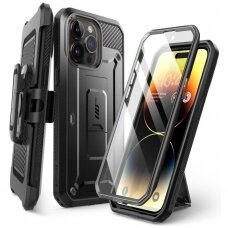 Apsauginis dėklas Supcase UNICORN BEETLE PRO IPHONE 15 PRO MAX Juodas