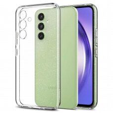 Apsauginis silikono dėklas Spigen LIQUID CRYSTAL GALAXY A54 5G GLITTER CRYSTAL