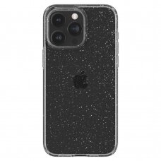 Apsauginis silikono dėklas Spigen LIQUID CRYSTAL IPHONE 15 PRO MAX GLITTER CRYSTAL Skaidrus Blizgus