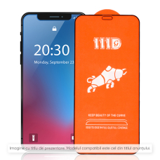 Apsauginis stiklas Xiaomi Redmi Note 13 Pro+ 5G - Techsuit 111D juodais kraštais