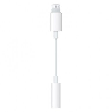 Apple MMX62ZM/A Lightning to 3.5mm Mini Jack Female Adapter Baltas 2