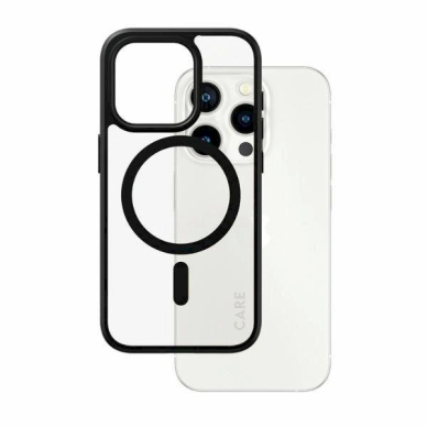 Apsauginis dėklas CARE by PanzerGlass Urban Combat Case MagSafe for iPhone 15 Pro - Juodas 1