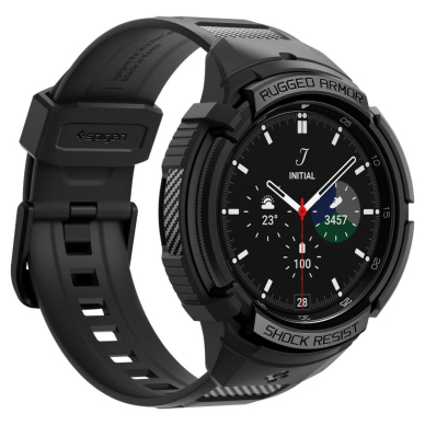 Apsauginis dėklas Spigen RUGGED ARMOR PRO  GALAXY Watch 6 CLASSIC (47MM) MATTE Juodas 9