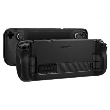 Apsauginis dėklas Spigen RUGGED ARMOR STEAM DECK MATTE Juodas 6