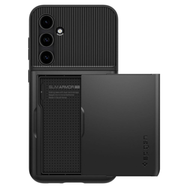 Apsauginis dėklas Spigen SLIM ARMOR CS GALAXY S23 FE Juodas 3