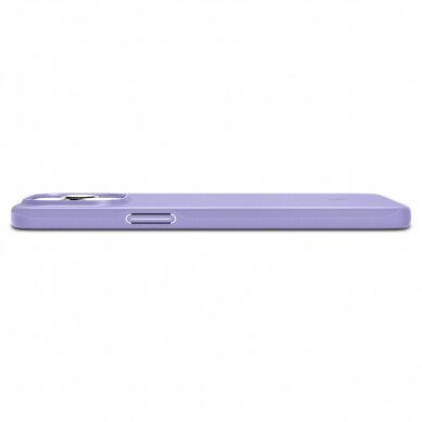 Apsauginis dėklas Spigen Thin Fit, iris Purpurinė - iPhone 15 Pro Max 10