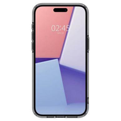 Apsauginis dėklas Spigen Ultra Hybrid case skirta iPhone 15 Pro - Permatomas pilkos spalvos 2