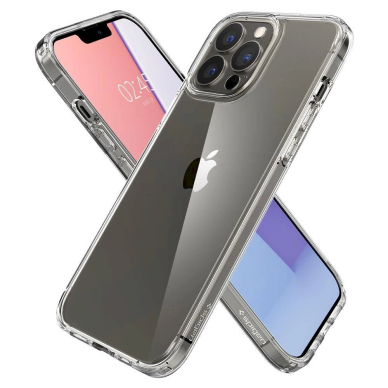 Apsauginis dėklas Spigen ULTRA HYBRID IPHONE 13 PRO MAX CRYSTAL CLEAR 5