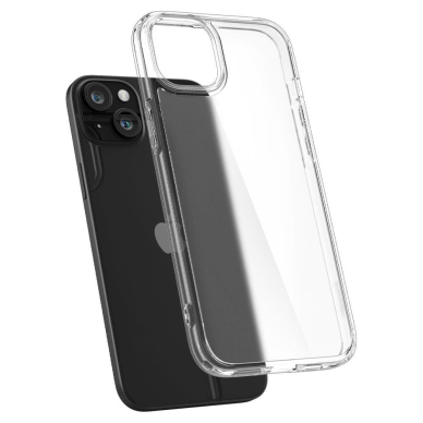 Apsauginis dėklas Spigen ULTRA HYBRID IPHONE 15 FROST CLEAR 4