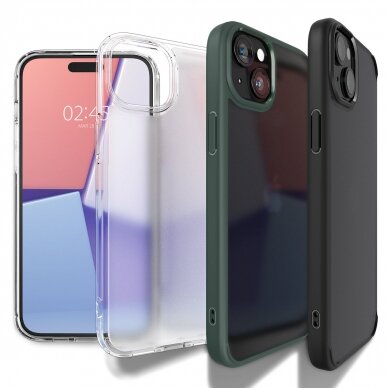 Apsauginis dėklas Spigen Ultra Hybrid, Raudonas crystal - iPhone 15 Plus 3