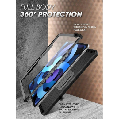 Apsauginis dėklas Supcase UNICORN BEETLE PRO IPAD 10.9 2022 Juodas 1