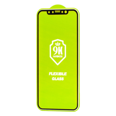 Apsauginis Ekrano Stikliukas Su Rėmeliu Wozinsky Full Cover Flexi Nano Glass Hybrid Xiaomi Redmi Note 10 5G Juodas 10