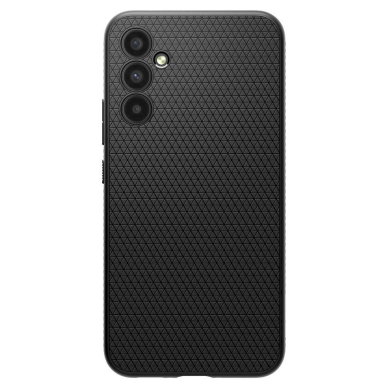 Apsauginis silikono dėklas Spigen LIQUID AIR GALAXY A34 5G MATTE Juodas 1