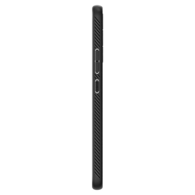 Apsauginis silikono dėklas Spigen LIQUID AIR GALAXY A34 5G MATTE Juodas 3