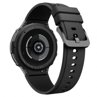 Apsauginis silikono dėklas Spigen LIQUID AIR Samsung GALAXY Watch 6 CLASSIC (47 MM) MATTE Juodas 1