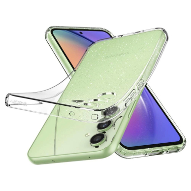 Apsauginis silikono dėklas Spigen LIQUID CRYSTAL GALAXY A54 5G GLITTER CRYSTAL 6