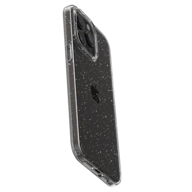 Apsauginis silikono dėklas Spigen LIQUID CRYSTAL IPHONE 15 PRO GLITTER CRYSTAL Skairus Blizgus 6