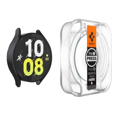 Apsauginis stiklas Spigen GLAS.TR "EZ-FIT" 2-PACK GALAXY Watch 6 (44 MM) CLEAR 2