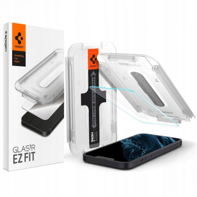 Apsauginis stiklas SPIGEN GLAS.TR ”EZ FIT” IPHONE 13 / 13 PRO