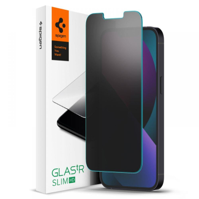 Apsauginis stiklas SPIGEN GLAS.TR SLIM IPHONE 13 / 13 PRO PRIVACY