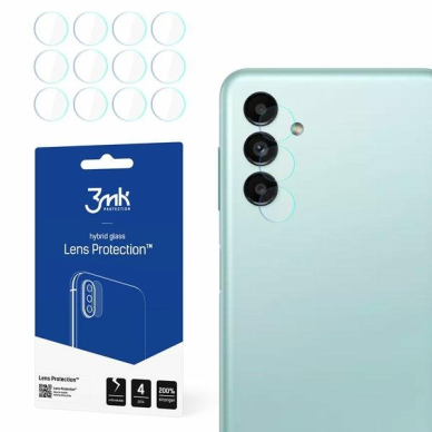 Apsauginis stikliukas kamerai 3MK Samsung galaxy A13 5G 4 vnt.